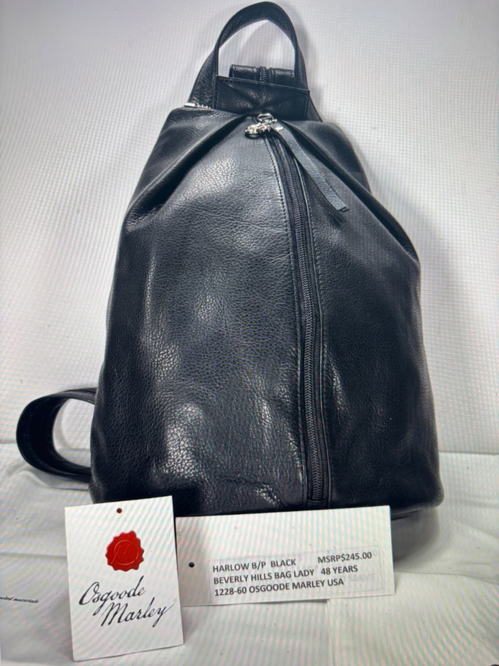 OSGOODE MARLEY-NWT $245.00     CASHMERE ARGENTINA LEA IMPORTED & MADE IN AMERICA
